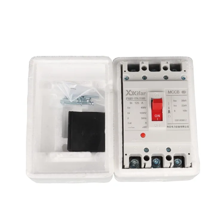 Bộ ngắt mạch vỏ đúc 3p 100a Mccb 400v