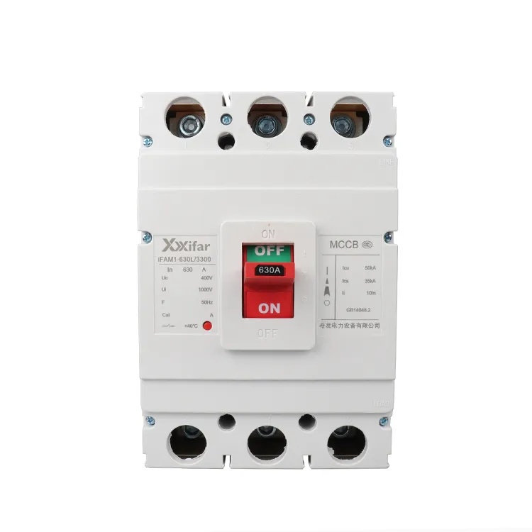 630a Tpn 4p Mccb có bảo vệ Rcd